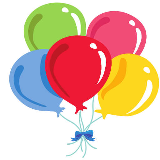 separador de secciones - globos